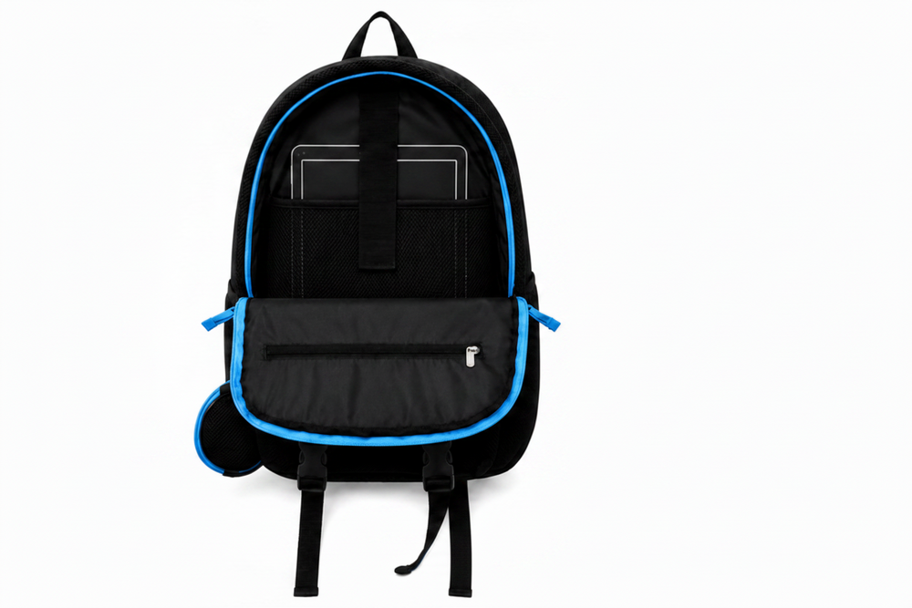 Melanie Urban Mesh Backpack – Blue - Big