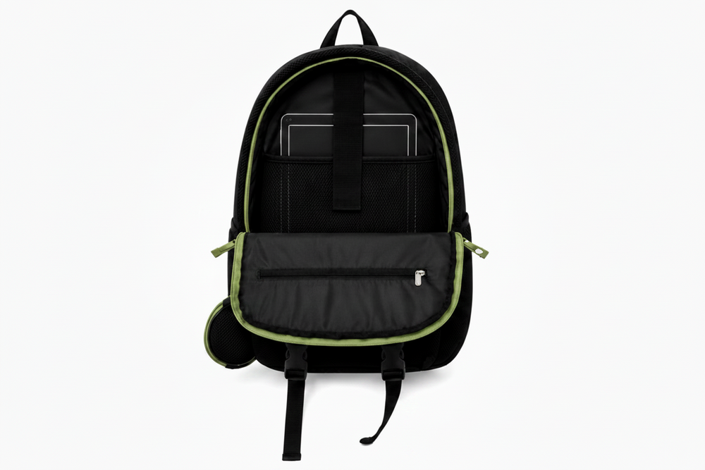 Melanie Urban Mesh Backpack – Olive - Small